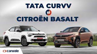 Tata Curvv vs Citroen Basalt | All You Need To Know | Coupe SUVs Compared