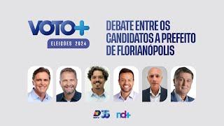 Debate à Prefeitura de Florianópolis | 1º Turno - Eleições 2024 | ND Mais (29/08/2024)