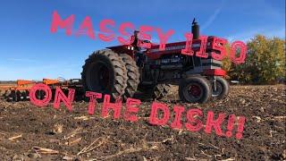 Around the Farm with JT.  The Massey 1150 VS 24’ Disk!