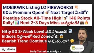 MOBIKWIK Listing LO FIREWORKS!  60% Premium Open!  Next Target ఏంటో?