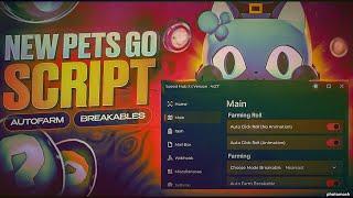 (NO KEY) PETS GO SCRIPT | AUTO ROLL, AUTO FARM & MORE | MOBILE AND PC | PASTEBIN - UPDATE NEW