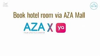 Book Hotel Room Via AZA Mall