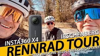 Neues BIKE! Rennrad Tour zum Irschenberg mit Trek Madone 2025 & Insta360 X4