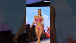 Jinini Blue PRISCILLA RICART Best Moments on Miami Swim Week  #shorts #swim