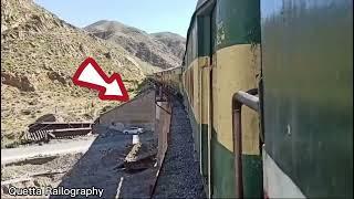 Today Special train Trial is completed  % { Kolpur Bridge Quetta  @QuettaRailography