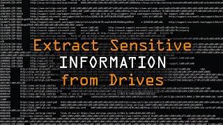 Extract Sensitive Information from Drives Using Bulk Extractor - Digital Forensics 