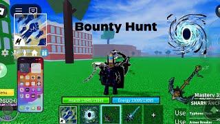 Bounty Hunt with the fruit Portal and Shark Anchoron Mobile 