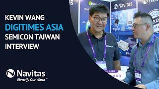 SEMICON Taiwan Interview with Navitas Semiconductor | DIGITIMES Asia (Chinese)