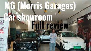 MG Morris Garages showroom visit and full review 2023 in Hindi consept Morris Garages Ahmedabad