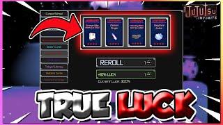 Jujutsu Infinite Casino Luck Glitch 100% Legendary Drop + True Luck Full Guide! (CODES)