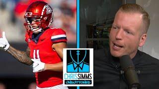 NFL Draft 2025 WR rankings: Tetairoa McMillan, Arizona | Chris Simms Unbuttoned | NFL on NBC