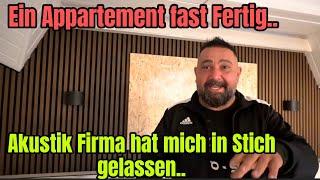 Akustik Firma hat mich in Stich gelassen. Pension Stress...