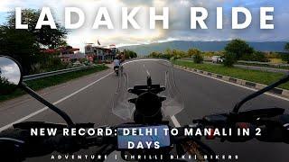 Ladakh Ride - Ep 2 || Chandigarh to Manali on my Himalayan 450 |