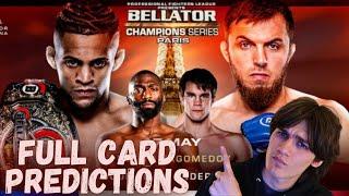 BELLATOR CHAMPIONS SERIES PARIS: MIX VS. MAGOMEDOV FULL CARD PREDICTIONS!