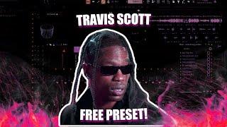 I RECREATED TRAVIS SCOTTS VOCAL CHAIN!!! (FREE PRESET)