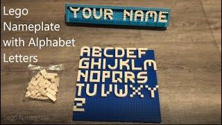 Lego Nameplate