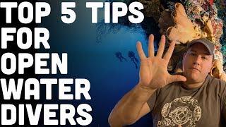 5 Tips For Beginner Open Water Scuba Divers