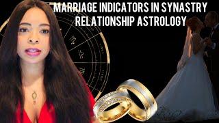 Marriage Indicators in Synastry Relationship Astrology.️