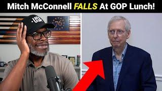 Mitch McConnell FALLS During Senate GOP Lunch! Time To RETIRE?