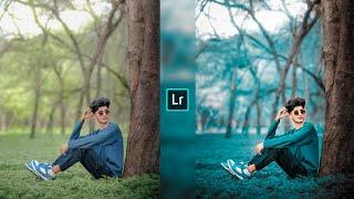 Cyan blue tone Lightroom photo editing//Lightroom latest version editing//