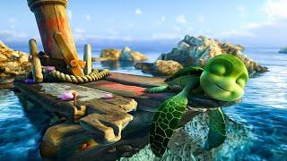 سلحفة صغير بيلف العالم لإنقاذ صديقه من الموت | الملخص كامل | ملخص فيلم : A Turtles Tale Sammys