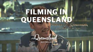 Brenton Thwaites' favourite moments from filming Pirates of the Caribbean in Queensland