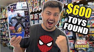 MARVEL LEGENDS GRAILS FOUND at this SECRET flea market - TOY HUNT