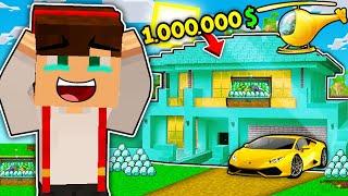 KUPIŁEM NAJDROŻSZY DOM $$$  W MINECRAFT?! GPLAY & LAKI