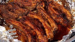 ¡Cuando Preparo Estas Costillas Siempre Me Piden la Receta! EN SARTEN-El sabor latino