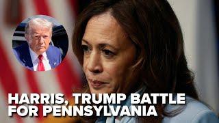 Harris, Trump battle for swing states like Pennsylvania as 2024 election nears