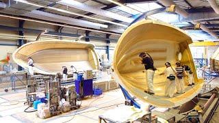 Inside a Boats Factory Production Line