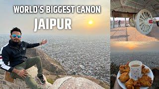 World's Biggest canon in Jaigarh fort Jaipur | Best ever sunset from Nahargarh fort