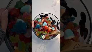 Disney Candy Salad  #candy #disney #asmr #candysalad #restock #mickeymouse #viral #shorts #fyp