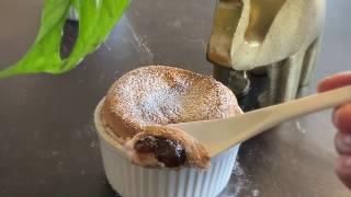 Boba Ube Souffle Recipe : Delicious Ube Souffle with a boba surprise #stayhome #withme 宇部スフレ  ASMR