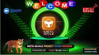 25/05/2025 META~WHALE FULL PLAN BY ANURAG ARYA TIGER TEAM INDIA