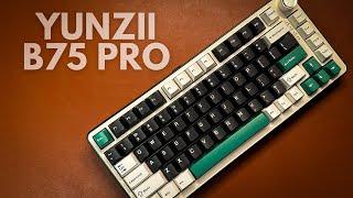 Yunzii B75 Pro Mechanical Keyboard Review and Unboxing