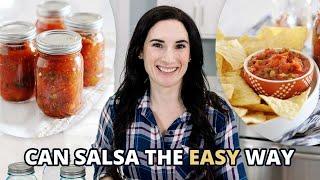 Learn How to Can Salsa the Easy Way