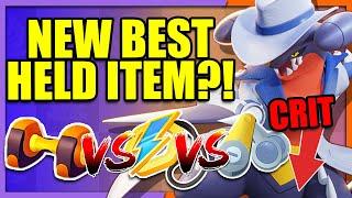 What is GARCHOMP's new best third HELD ITEM?! | Pokemon Unite