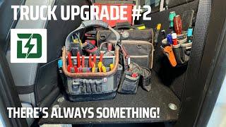 Dilema in the backseat of pickup! ️ #electrician #tools #electriciansetup #construction #contractor