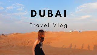 [Dubai Vlog] 和爸媽一起遊杜拜| 帆船酒店| The Dubai Mall 看最高的哈利發塔| 跟團去沙漠中伏嗎?️|遊走杜拜舊城區