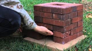 DIY Brick Rocket Stove