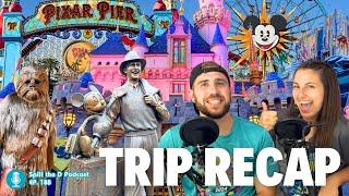 Disneyland Trip Recap | Lots of Rides, Characters, and Good Food! | Spill the D 188 | Disney Podcast