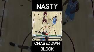 NBA Nasty Chase down blocks #nba #nbashorts