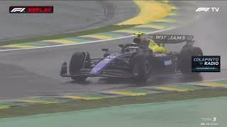 Franco Colapinto crash Brazilian GP 2024 Q1