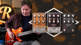 UAFX Woodrow '55, Ruby Top Boost '63 & Dream '65 Amp Pedals | Reverb Tone Report