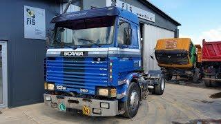 TRUCK SCANIA 113 360 4X2 TRACTOR UNIT FIŠ TRUCKS & MACHINERY SLOVENIA