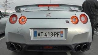 Fast Ride in Nissan GTR 620HP - Start up and full throttle accelerations (30-220km/h)