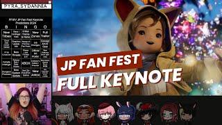 FFXIV JP Fan Fest 2024 Full Keynote Live Reaction!