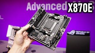 ASUS shows their new X870 AM5 Lineup at Gamescom 2024