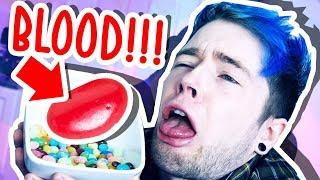 MOST DISGUSTING JELLY BEAN!! **BLOOD FLAVOR**